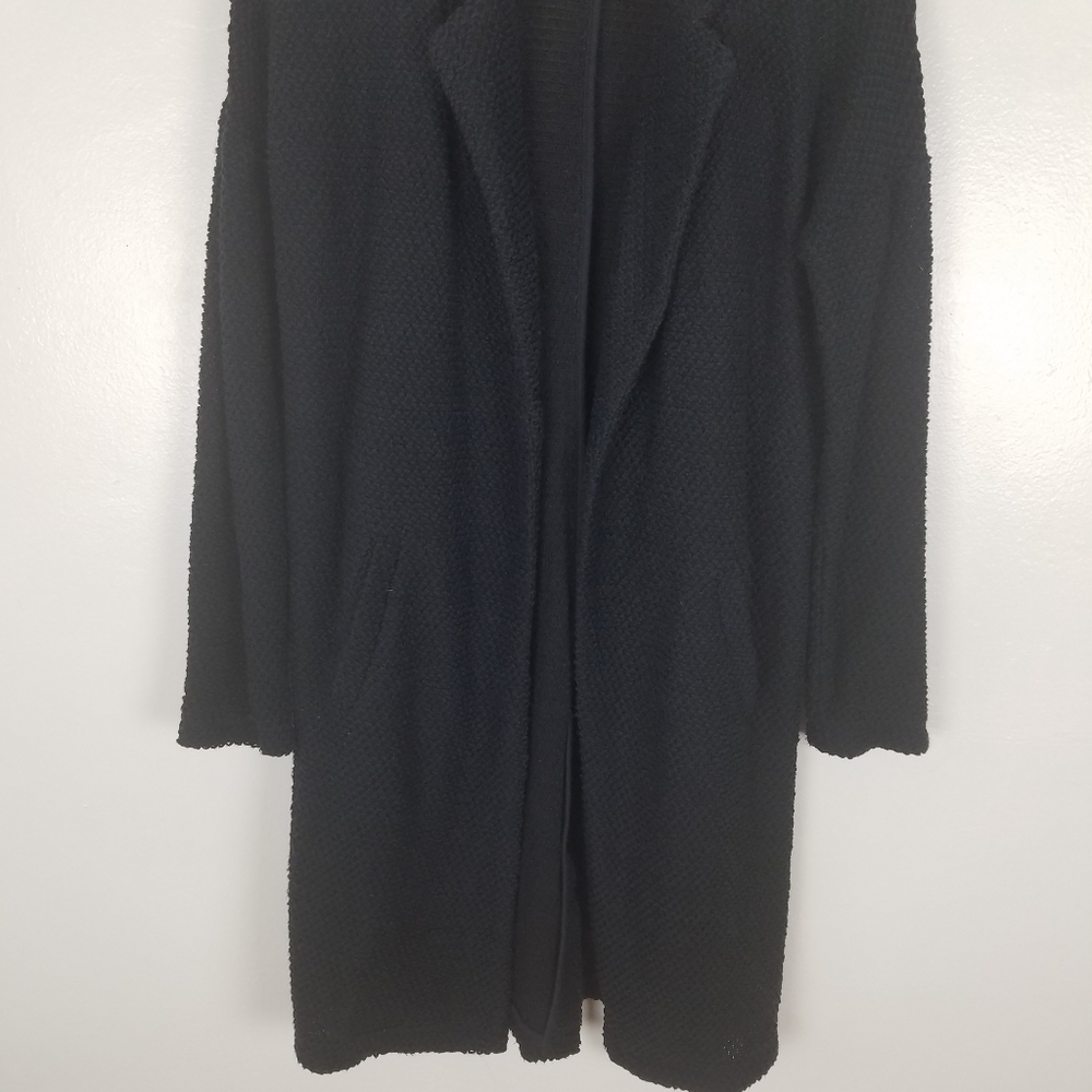 Marine Layer Birdseye Textured Open Front Longlin… - image 4